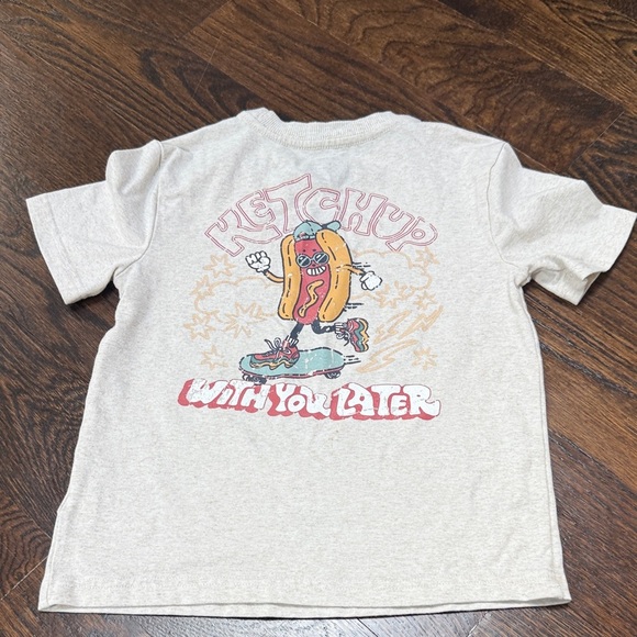 C&C California Other - C&C CALIFORNIA KIDS HOTDOG DOG T-SHIRT SIZE 5/6
